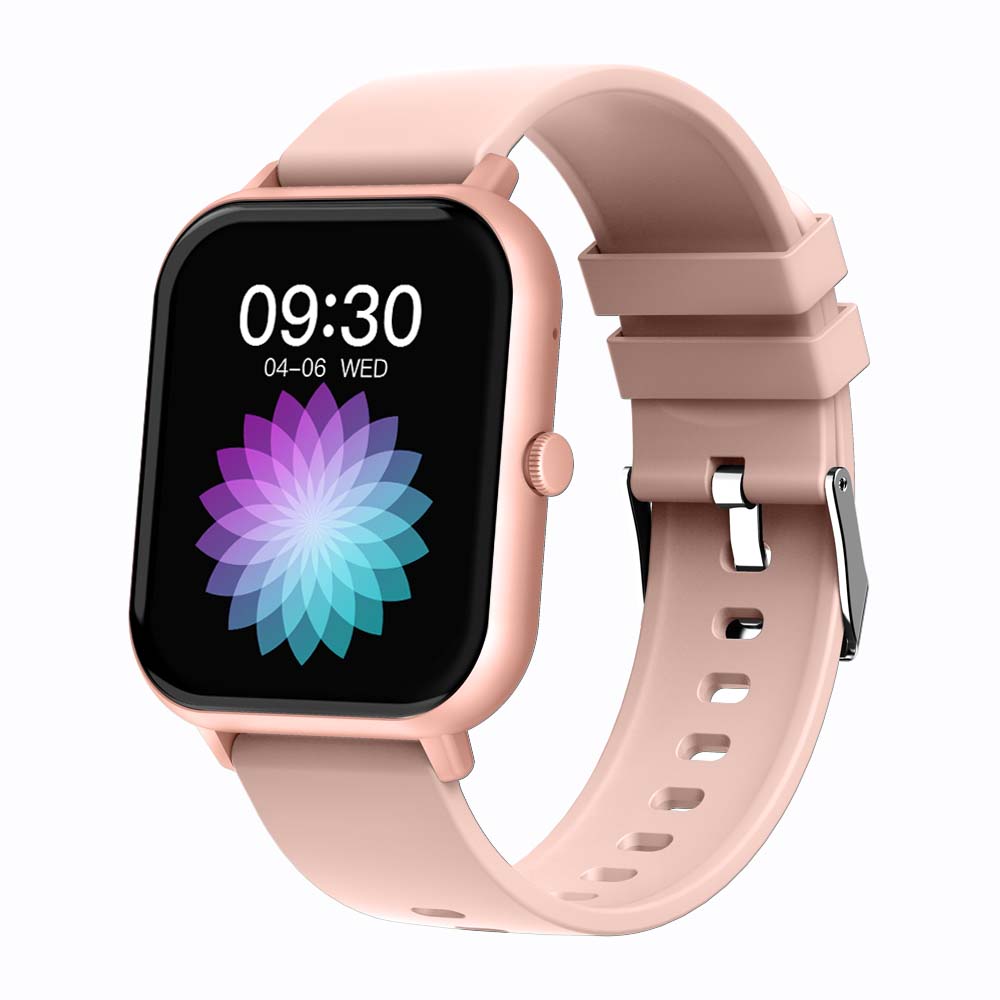 ZL54CJ Square Smartwatch – Heart Rate & Fitness Tracker for iOS/Android