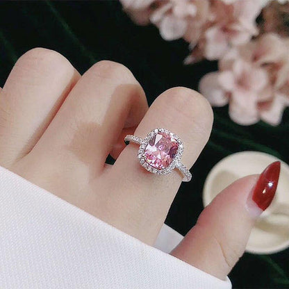 Elegant White Gold Bridal Engagement Ring for Women