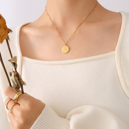 Stainless Steel Minimalist Necklace – Elegant Women’s Jewelry