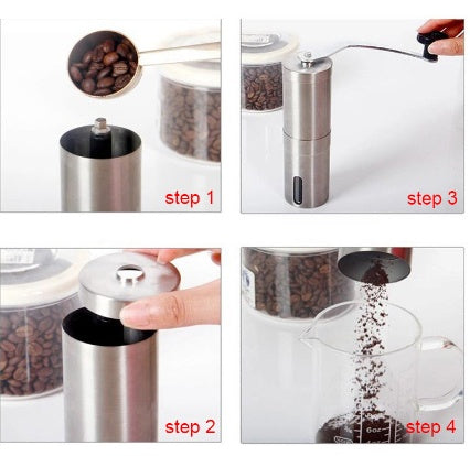 Manual Hand Coffee Grinder – Portable Coffee Mill