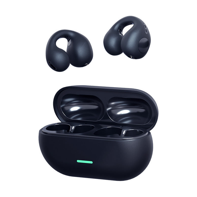 Wireless Ear Clip Bluetooth Headset TWS Comfortable Wear Not In-Ear Sports Wireless Bone Conduction