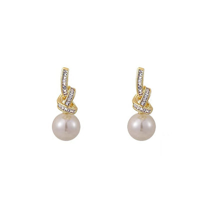 Luxury Zircon Chain Earrings – Elegant Women’s Jewelry