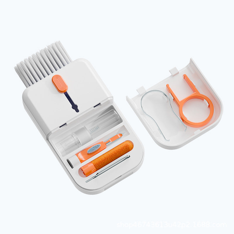 Portable 11 In 1 Multifunctional Cleaning Kit Computer Keyboard Cleaner Phone Screen Clean Tools