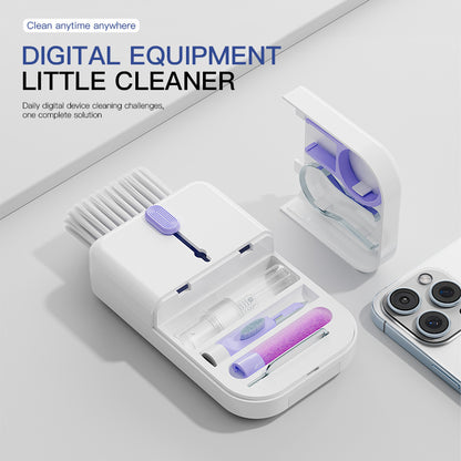 Portable 11 In 1 Multifunctional Cleaning Kit Computer Keyboard Cleaner Phone Screen Clean Tools