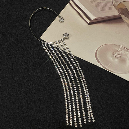 Elegant Long Tassel Earrings – Minimalist Women’s Jewelry